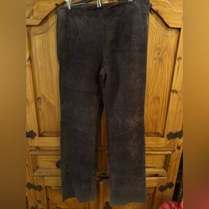 Siena Studio Deep Purple Suede Pants